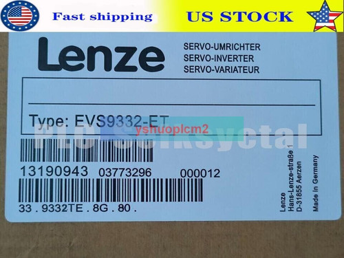 Lenze Evs9332-et Inverter - High Efficiency Control