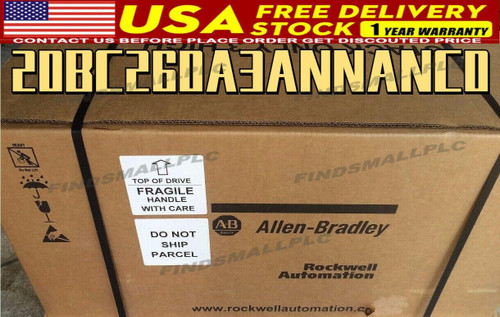 1PC Allen-bradley 20bc260a3annanc0 Ac Drive - New Sealed Unit