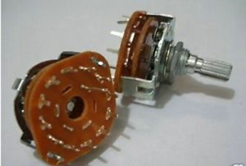 60,Rotary Switch 1 Pole 12 Position Non-Shorting,12P