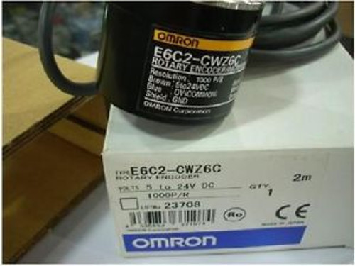 1Pcs New Omron Rotary Encoder E6C2-Cwz6C 1000P/R E6C2Cwz6C