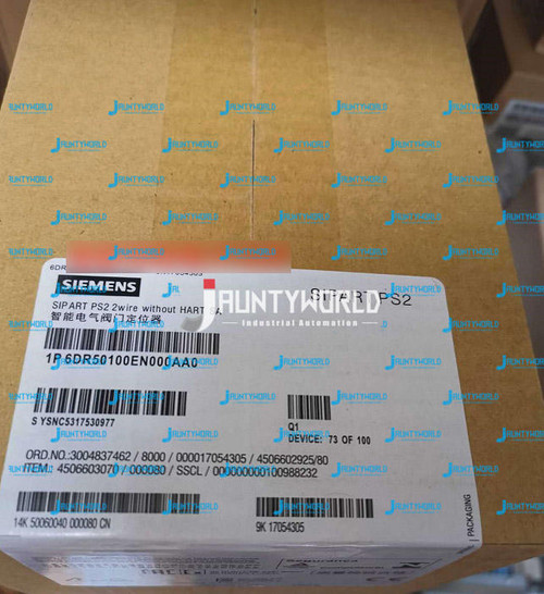 1pcs Siemens 6dr5010-0en00-0aa0 Positioner 6dr50100en000aa0 New