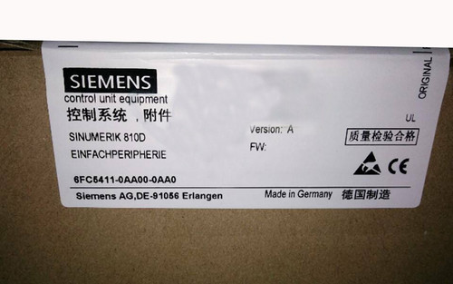 6fc5411-0aa00-0aa0 New Siemens Numerical Control Unit 6fc5411-0aa00-0aa0