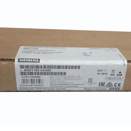 6gk1162-3aa00 1pc New Sealed Siemens Communication Processor 6gk1162-3aa00