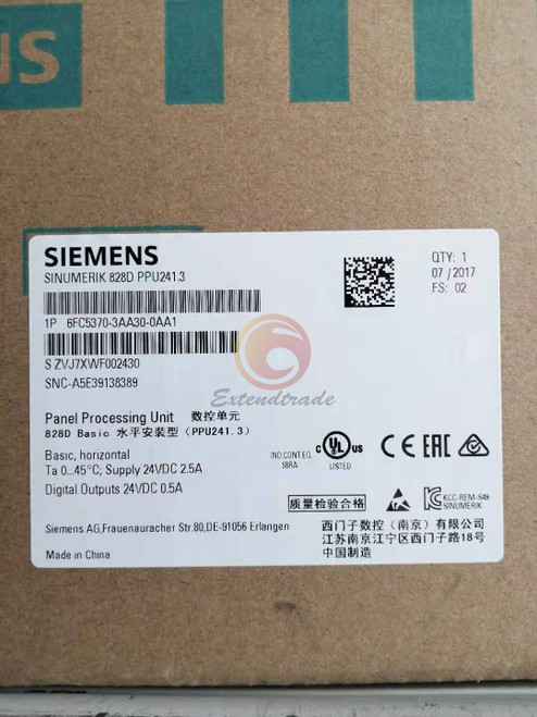 1pc New Siemens 6fc5370-3aa30-0aa1 6fc5 370-3aa30-0aa1