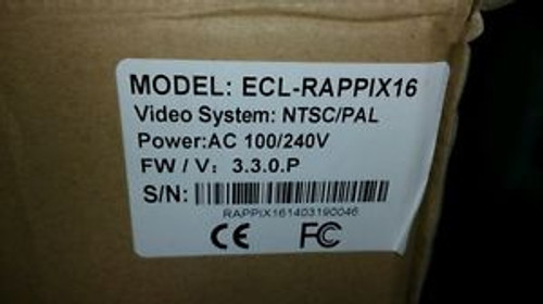 RAPPIX16: 16-Channel 1080p HD-SDI DVR Rappix