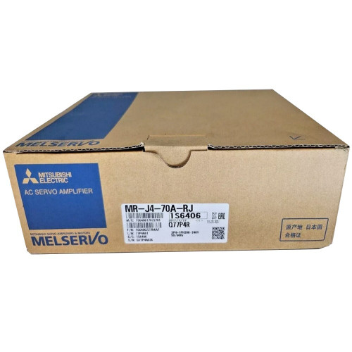 Mr-j4-70a-rj New Sealed Mitsubishi Ac Servo Drive Mr-j4-70a-rj