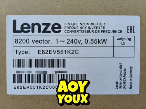 Lenze E82ev551k2c Inverter New One Expedited Shipe82ev551_2c