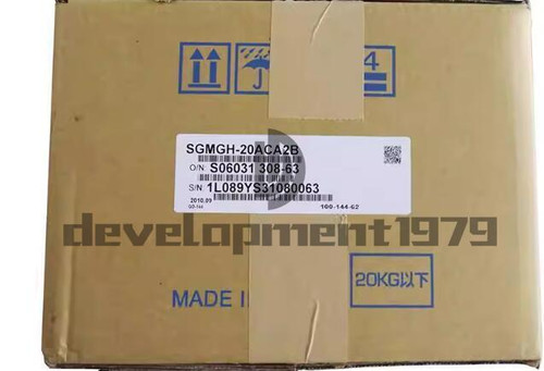 New Yaskawa Sgmgh-20aca2b Servo Motor Dc