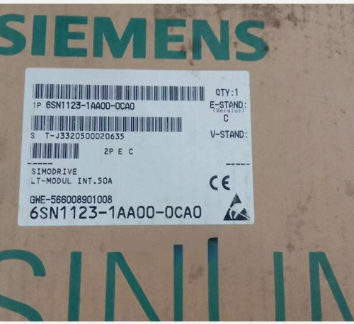 6sn1123-1aa00-0ca0 New Siemens Simodrive 611 6sn1123-1aa00-0ca0