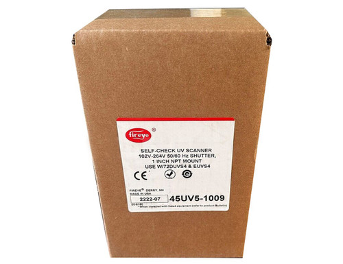 45uv5-1009 New Sealed Fireye 45uv5-1009 Seft Check Uv Scanner 45uv5-1009
