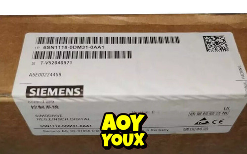 6sn1118-0dm31-0aa1 New Siemens Simodrive 611 Digital Control 6sn1118-0dm31-0aa1