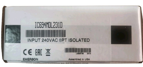 Ic694mdl231 New Ge Fanuc Emerson Rx3i Pacsystem Module Ic694mdl231
