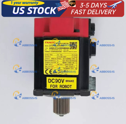 Fanuc A06b-0114-b855 0048 Ac Servo Motor
