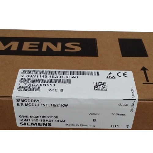 6sn1145-1ba01-0ba0 New Siemens Simodrive 611 6sn1145-1ba01-0ba0