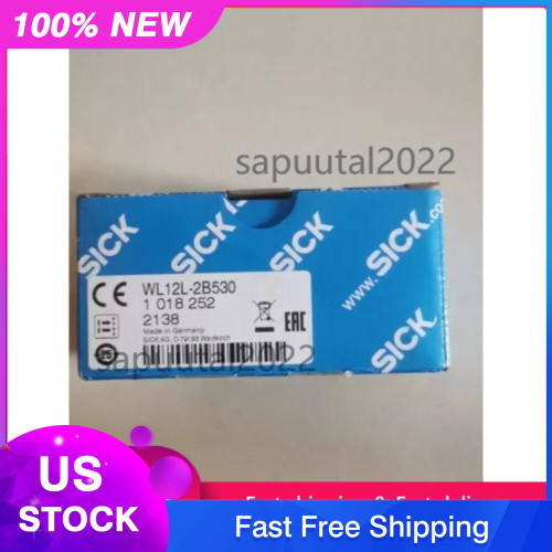 New Sick Wl12l2b530a01 1018479 Wl12l-2b530a01 Photoelectric Sensor