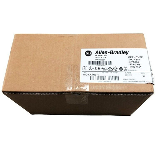 New Factory Sealed Ab 150-c43nbr Smc-3 43a Smart Motor Controller 150c43nbr