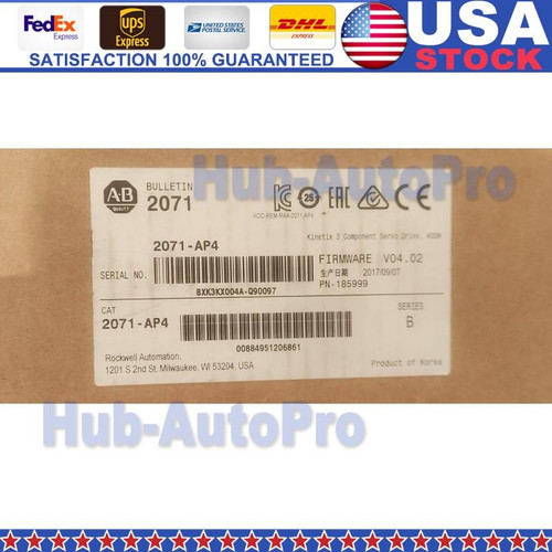 2071-ap4 Kinetix 3 Component Servo Drive, 400w Allen-bradley New