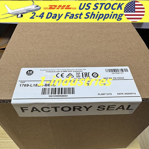 Allen Bradley 1769-l18er-bb1b Compactlogix L18 512kb Controller New Sealed