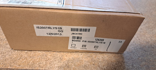Ge Is200trlys1b Relay Output Terminal Board Mkvi - More Pics Up Soon