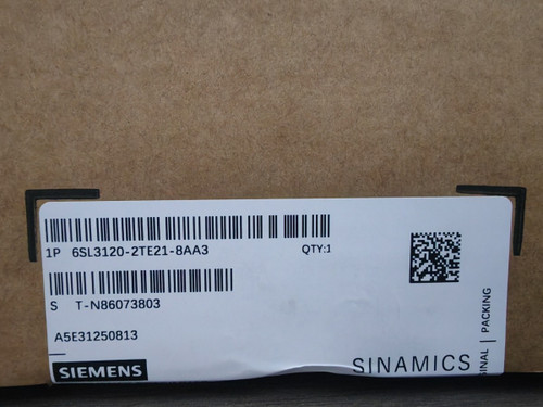 ​1PCS 1pcs Siemens 6sl3120-2te21-8aa3 Sinamics S120 Double Motor 6sl3 120-2te21-8aa3