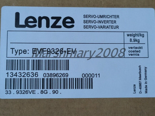 Evf9326-ev New Sealed Lenze Servo Driver Inverter Evf9326-ev