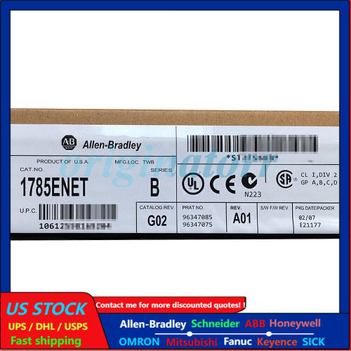 1785-enet/b Plc 5 Ethernet Interface Module Plc Factory Sealed Allen-bradley