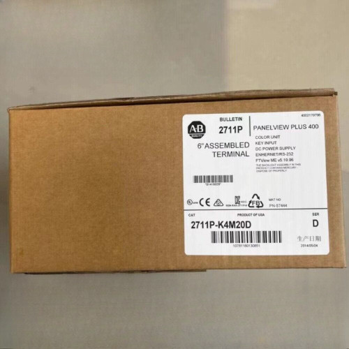 2711p-k4m20d New Allen-bradley 2711p-k4m20d Panelview Plus 400