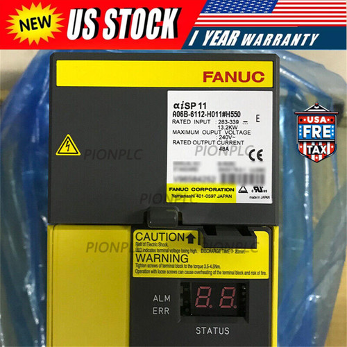 1pc New Fanuc A06b-6112-h011 H550 Servo Driver