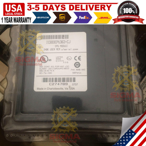 1pcs New Sealed Ge Fanuc Ic693cpu363 Cpu Controller Module