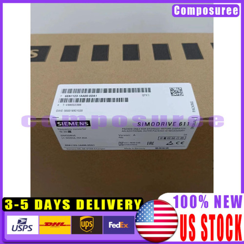 New 6sn1123-1aa00-0da1 Siemens 6sn1 123-1aa00-0da1 Power Module