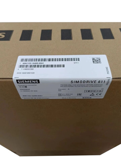 6sn1123-1aa00-0da1 New Siemens 6sn1 123-1aa00-0da1 Simodrive 611 Power Module