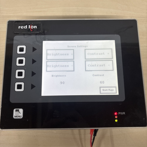 Red Lion Controls G306ms00 Hmi Operator Interface Console Display Panel