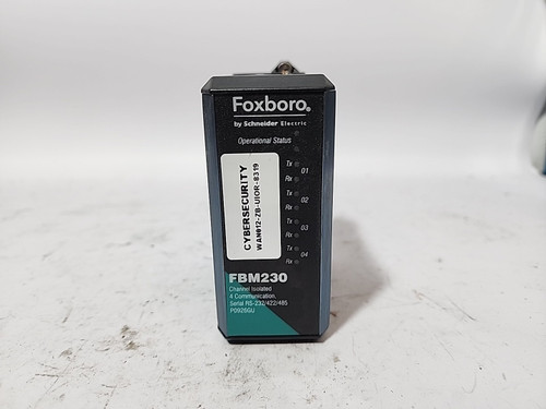 Foxboro Fbm230 P0926gu Communication Module Channel Isolated