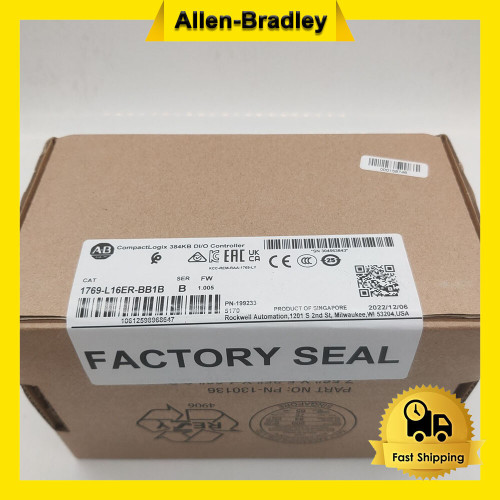 Ab 1769-l16er-bb1b Compactlogix 384kb Di/o Controller Ab New