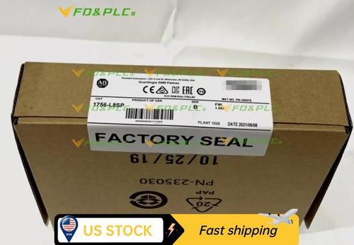 New Allen-bradley 1756-l8sp Guardlogix 5580 L8 Safety Partner 1756-l8sp