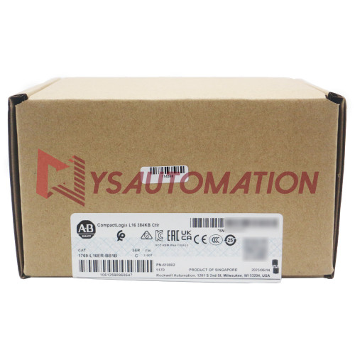 Allen Bradley 1769-l16er-bb1b Compactlogix L16 384kb Controller Factory Sealed
