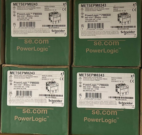 Schneider Electric Pm8000 Metsepm8244 Metsepm8243+metsepm89rd96 Meter & Display