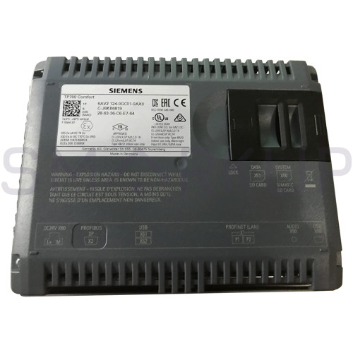 New Siemens 6av2 124-0gc01-0ax0 Hmi Comfort Panel
