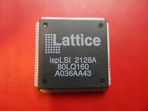 104 ~ Lattice ISPLSI 2128A-80LQ160 IC PLD ISP 128I/O 15NS 160PQFP
