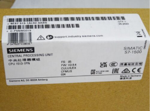 1pc Siemens 6es7 513-1al02-0ab0 6es7513-1al02-0ab0 New