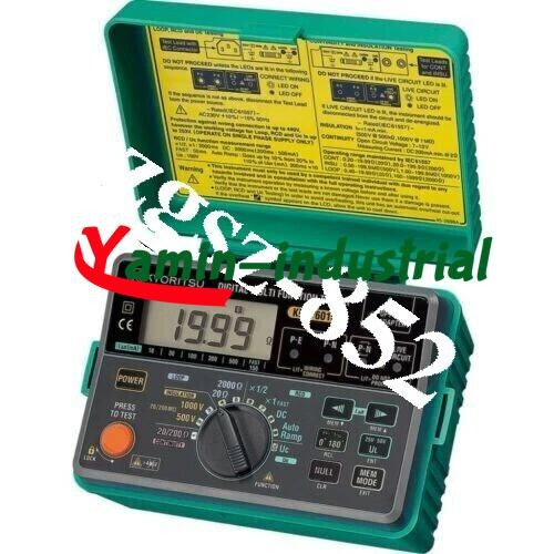 Japan Kyoritsu 6010b Kew6010b Multifunction Electrical Tester with 7122b Kamp10