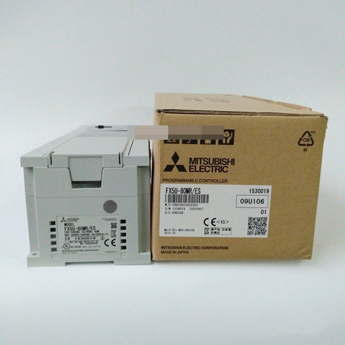 One New Mitsubishi Fx5u-80mr/es Fx5u-80mr Es
