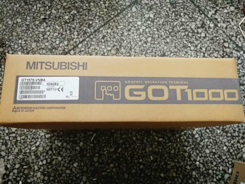 1pc New Mitsubishi Hmi Gt1575-vnba Touch Panel Gt1575vnba
