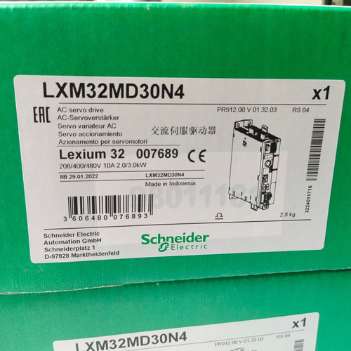 1pc Lxm32md30n4 Ac Servo Driver Lxm32md30n4