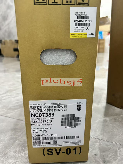 1pcs New and Sealed Fanuc A06b-6240-h106