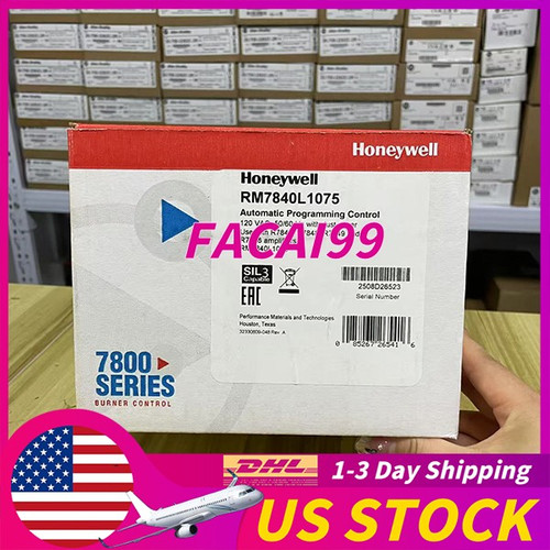New Brand One Honeywell Rm7840l1075 Burner Control Rm7840l1075