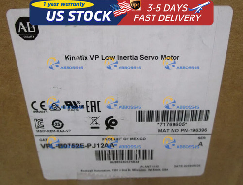 Vpl-b0752e-pj12aa Servo Motor New Vpl B0752e Pj12aa Fast