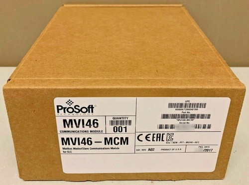 Brand Mvi46-mcm Plc Prosoft Mvi46mcm Interface Module