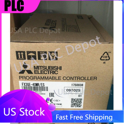 1pc New Mitsubishi Fx3ge-40mr/es Plc Module Xr