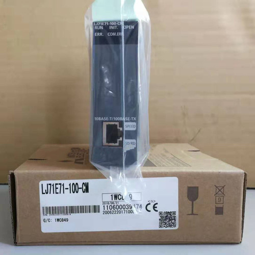 New Mitsubishi Lj71e71-100-cm Plc Module